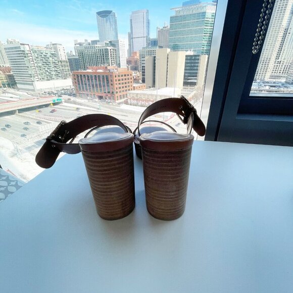 DV Dolce Vita Women's Dina Heeled Platform Sandal Block Heel Easter Size 11 - Picture 3 of 5